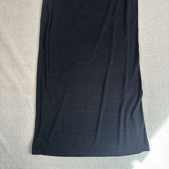 Tr Bentley Maxi Skirt Women’s Size Medium Black Stretch Y2K 90s Whimsy Goth - Picture 10 of 10